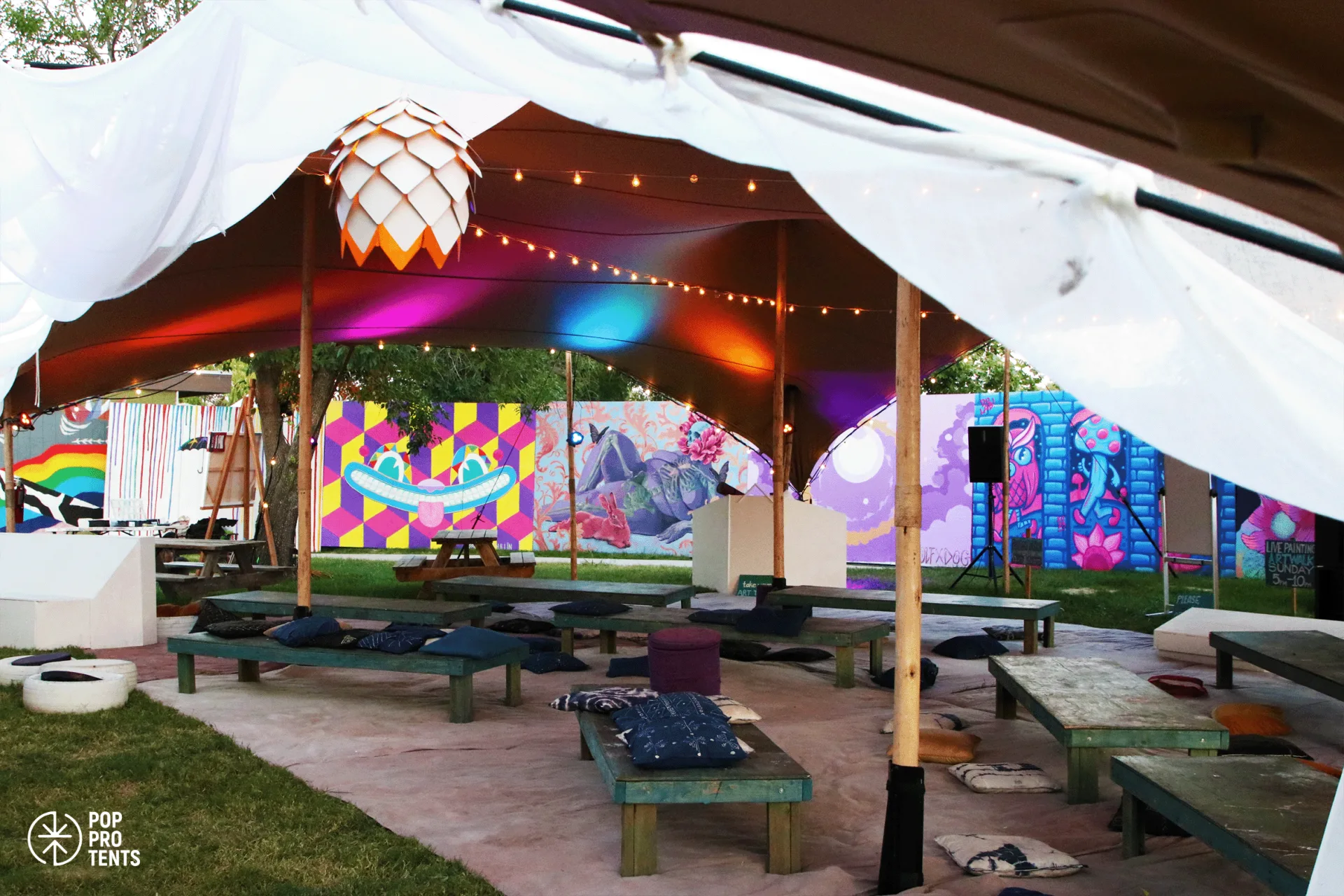 Case Study: How Pop Pro Tents® Transformed the Experience at Lightning in a Bottle Festival