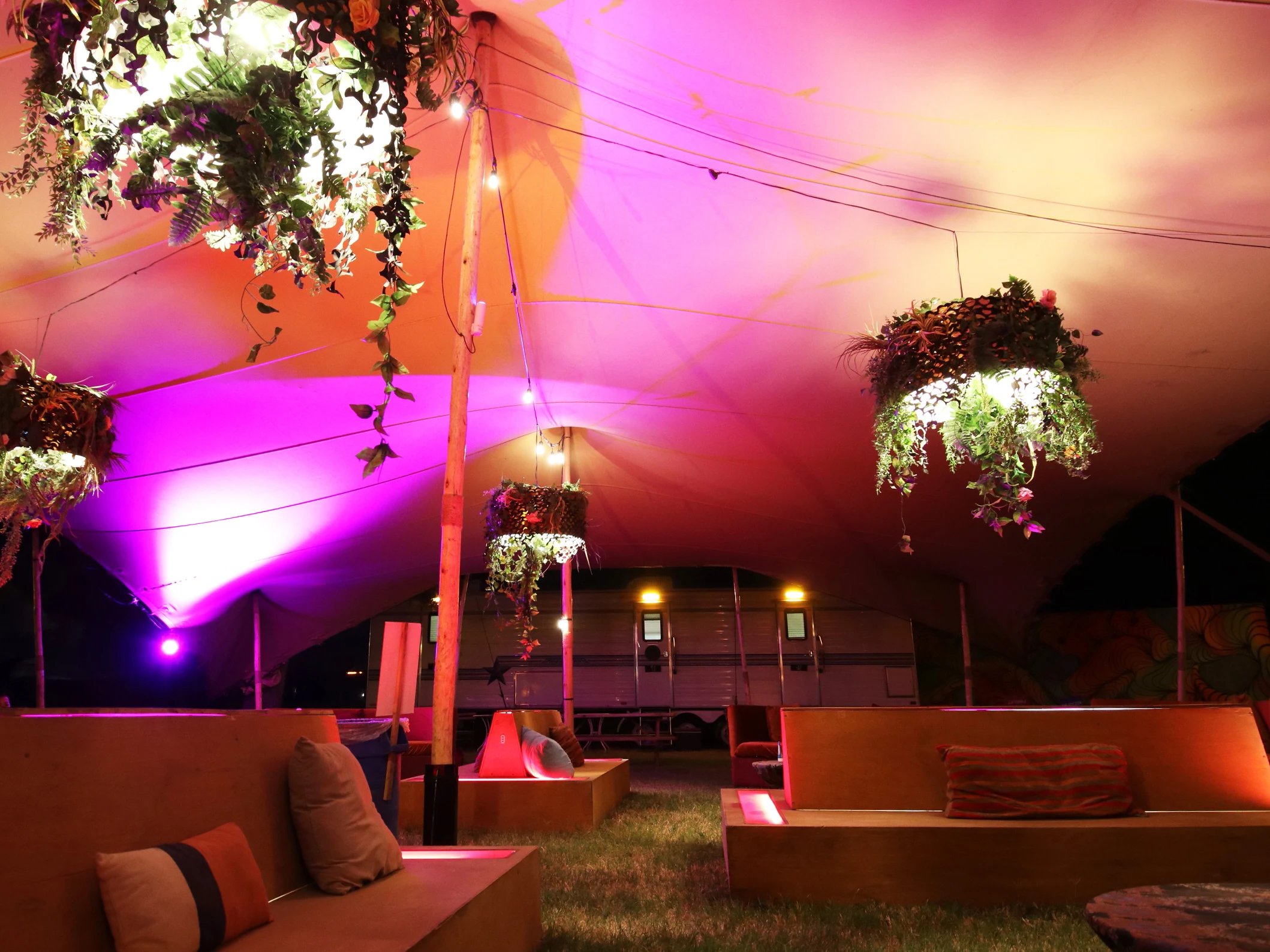 Bespoke styled event interior