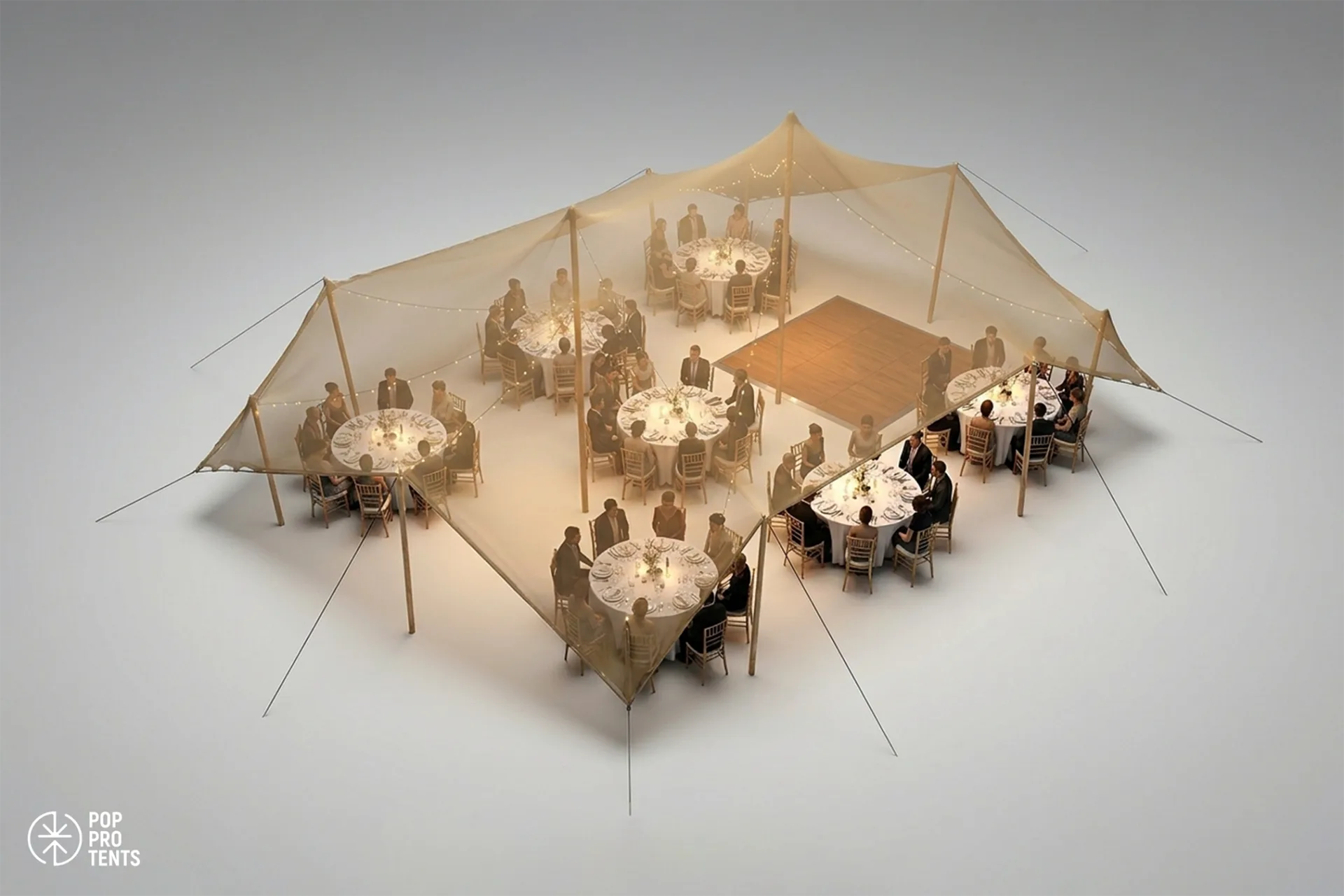 30 × 40ft Stretch Tent